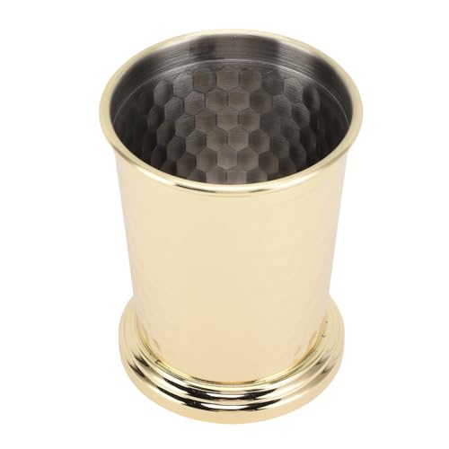 Zerodis 304 Stainless Steel Drinking Cup, Tumblers & Water Glasses Shiny Finish Unbreakable Cocktail Glass Beer Glasses Be...