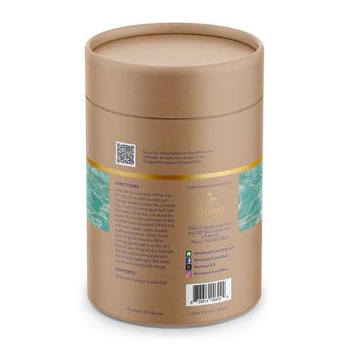 Original Himalayan Crystal Salt - Bath Salts for Hydration, Detox and Relaxation Bathing (4)