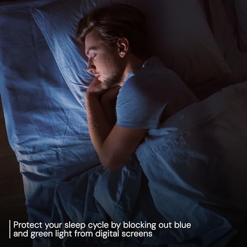 livho DreamGaze Blue Light Blocking Glasses for Better Sleep - Night Driving Premium Computer Blockers for Man and Woman