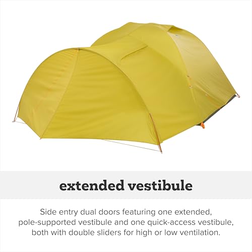 Big Agnes Blacktail & Blacktail Hotel Tent - Backpacking Tent for Camping, 3 Season, Lightweight, Waterproof