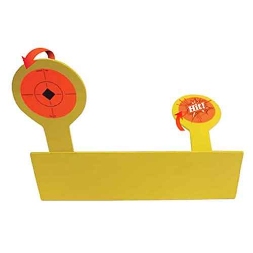 BIRCHWOOD CASEY World of Targets Bushwacker AR400 Steel Durable Alternating Pop-Up Shooting Target