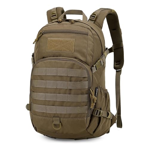 Mardingtop Small Tactical Backpack,Molle Hiking Backpack for Backpacking,Cycling and Biking,15L/25L Backpack