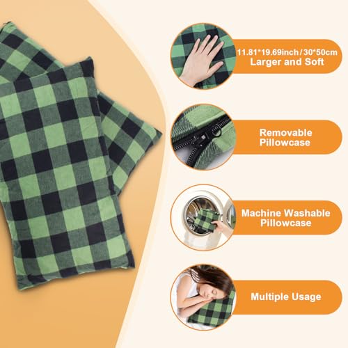 POEPORE Double Sleeping Bag Flannel for Adults with 2 Pillows 2 Person Sleeping Bags Camping XXL Queen Size Two Person Sle...