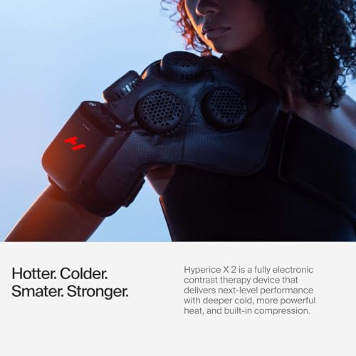 Hyperice X2 Shoulder - Advanced Heat and Cold Contrast Therapy - Pain and Inflammation Relief - Provides Increased Range o...