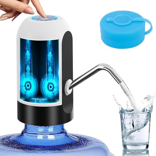 Myvision Water Dispenser for 5 Gallon Bottle,Portable USB Charging Electric Water Pump, Drinking Water Jug Pump for Home, ...