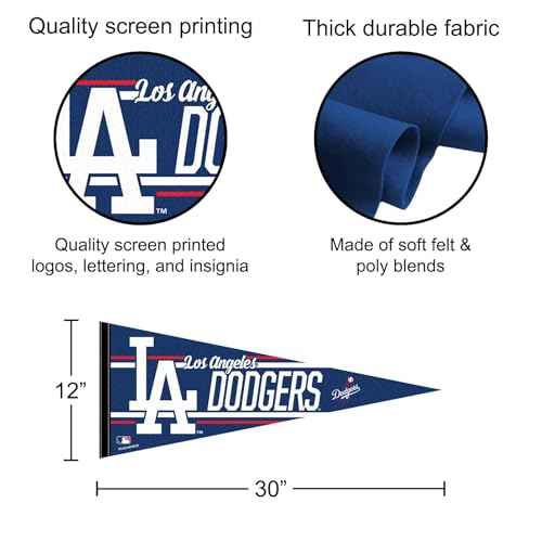 WinCraft Los Angeles Dodgers Large Pennant