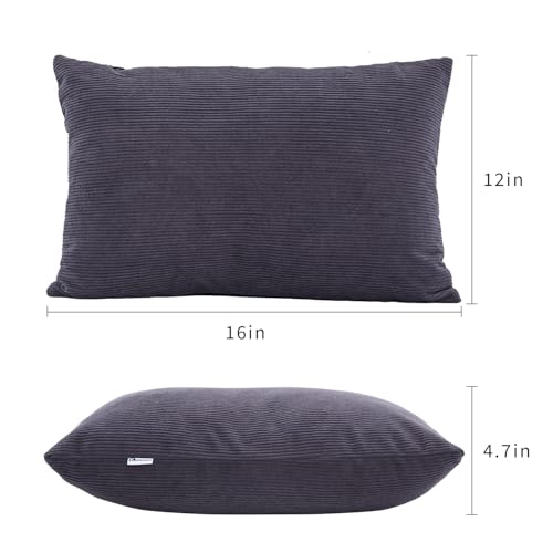 MOON LENCE Camping Pillows 2 Pack, Compressible Camp Pillow with Washable Cover & Carry Bag, Plush Filled Backpacking Pill...