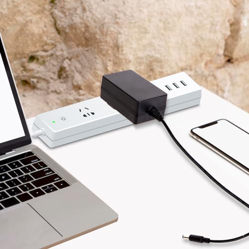 6V Power Supply AC Adapter DC 6Volt Power Adapter Charger DC in 6V Power Cord with 8 Interchangeable Plug for 100mA 300mA ...