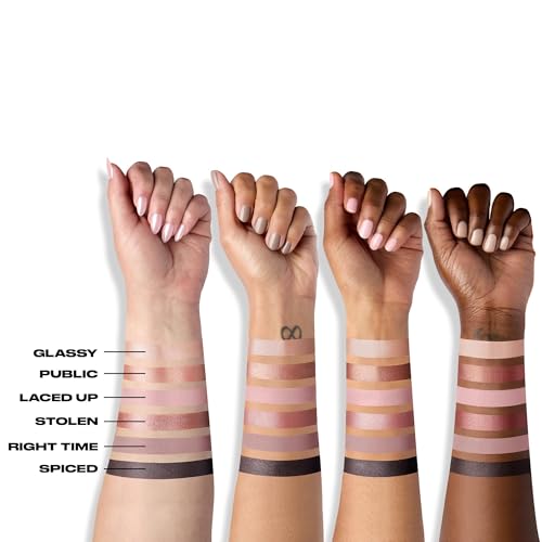 URBAN DECAY Naked 3 Mini Eyeshadow Palette - 6 Soft Pink Shadows, Multi-Use Matte & Shimmer Finishes, Ultra-Blendable Ever...