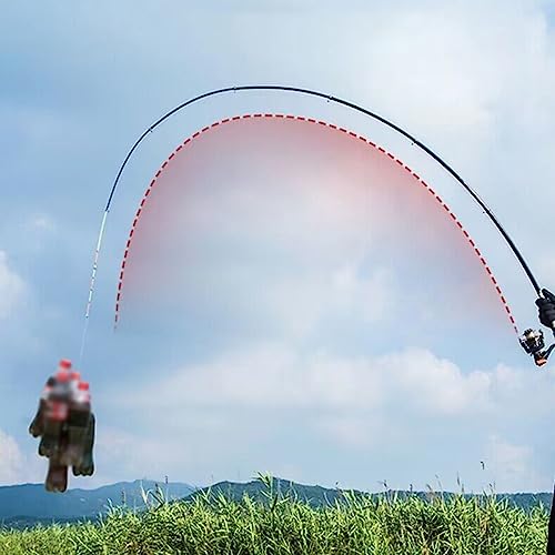 ROMLN Fishing Rod 1.8M-3.0M Feeder Fishing Pole Casting Spinning Fishing Reel and Rod Set Carbon Fiber Casting Lure Rod Ca...
