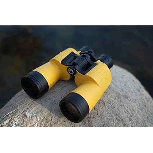 Barska Floatmaster 7x50 Marine Binoculars ? Floating, Waterproof, Fogproof, Rubber Armored Boating Binoculars with BAK-4 Prisms & Multi-Coated Optics