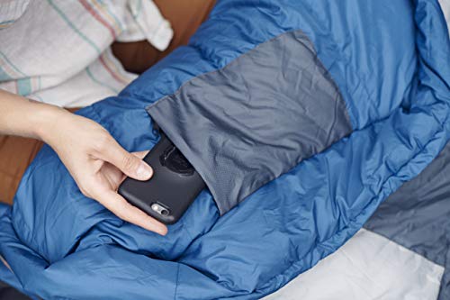 OmniCore Designs Multi Down Mummy Sleeping Bag (-10F Blue / 10F / Red / 30F Yellow) with Compression Stuff Sack and Storag...