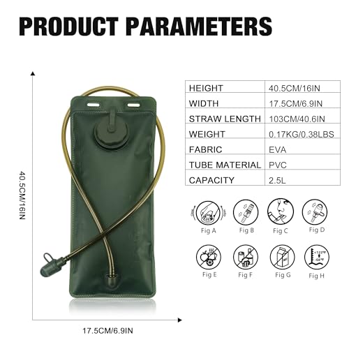 Mardingtop 35L Molle Tactical Military Backpack with Hydration Bladder for Men