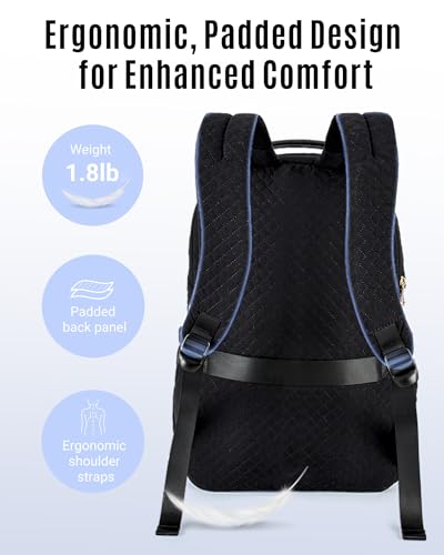 LIGHT FLIGHT Women Backpack for Work Laptop Backpack Women Travel Backpack Laptop Bag 15.6'' Laptop backpack