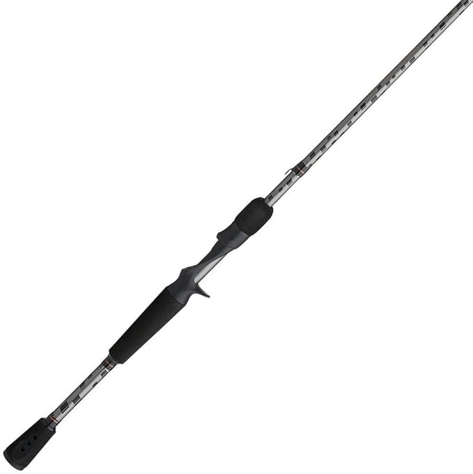 Abu Garcia Vengeance Casting Fishing Rod, 1-Piece Graphite Fishing Rod for Freshwater or Saltwater Fishing, Shock Absorbin...