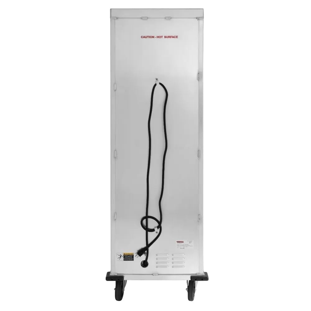 Kratos Full Size Commercial Insulated Holding and Proofing Cabinet | Holds 36 Full Size Sheet Pans | Mobile | Clear Door |120V, 1440W (28W-153)