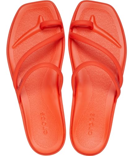 Crocs Women's Miami Toe Loop Sandal Flat