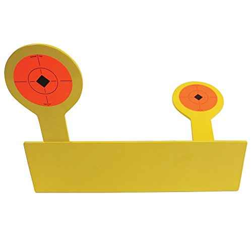BIRCHWOOD CASEY World of Targets Bushwacker AR400 Steel Durable Alternating Pop-Up Shooting Target