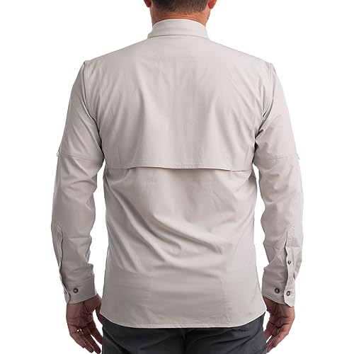 Whitewater Lightweight Moisture Wicking Long Sleeve Fishing Shirt with UPF 50