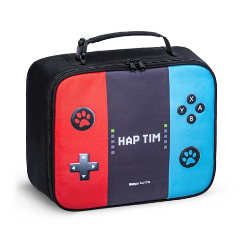 Hap Tim Insulated Lunch Bag for Boys, Reusable Lunch Box for Women & Men, Lunchbox for Girls, Portable Lunchbag（18654-YX）