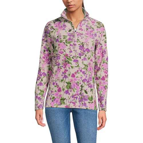 Lands' End Anyweather Fleece Quarter Zip Pullover