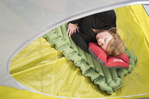 KLYMIT Static V Lightweight Inflatable Sleeping Pad | Comfortable, Lightweight, Easy to Inflate Portable Air Bed Mattress ...
