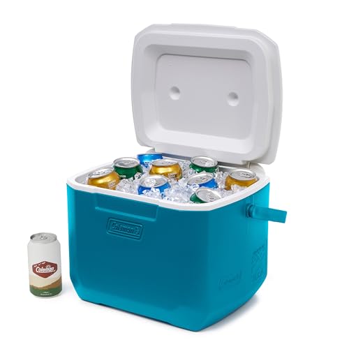 Coleman Chiller 16qt Insulated Portable Cooler with Ice Retention & Large Carry Handle, Made in USA, Great for Camping, Ta...