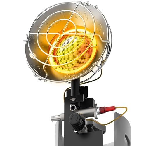 Karveden Outdoor Propane Heater, 15,000 BTU Portable Heater with 3 Heating Modes, Camping with Shut-off Valve and Tip-over...