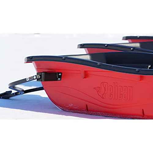 Pelican Metal Tow Hitch Kit - for Trek Sport 68 and 75 - for Utility Sled - Black