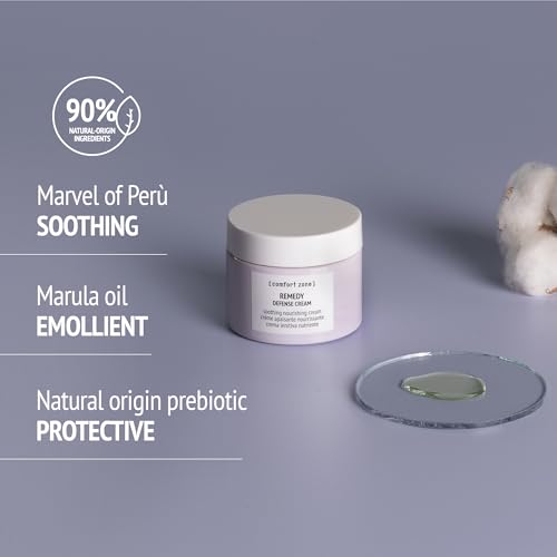 [ comfort zone] Remedy Defense Cream | Soothing Nourishing Cream To Protect The Skin Barrier, Great For Sensitive Skin
