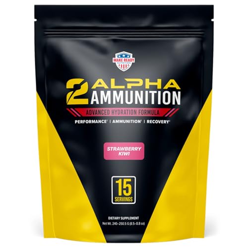 MAKE READY NUTRITION - 2Alpha Ammunition Strawberry Kiwi - 15 Servings Stick Pack