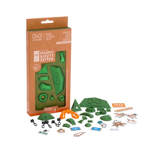 YY Vertical - Magnet Route Setter, Climbing Holds Magnets for Fridge, Lead Edition