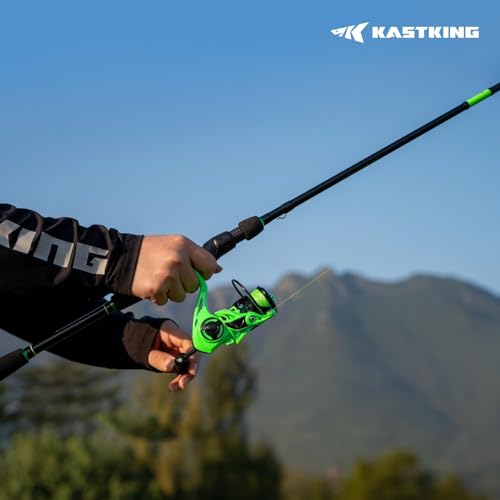 KastKing Zephyr Dual Tip Fishing Rod, Lightweight KastFlex IM6 Graphite Spinning & Casting Rod, Fuji O-Ring Guide, Dual Ti...