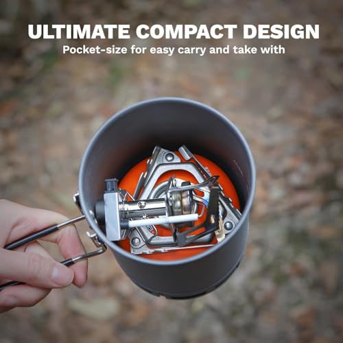 Fire-Maple Torch Gas Stove – Ultralight Backpacking Camping Stove, Built-in Piezo Ignition, Stainless Steel & Aluminum All...