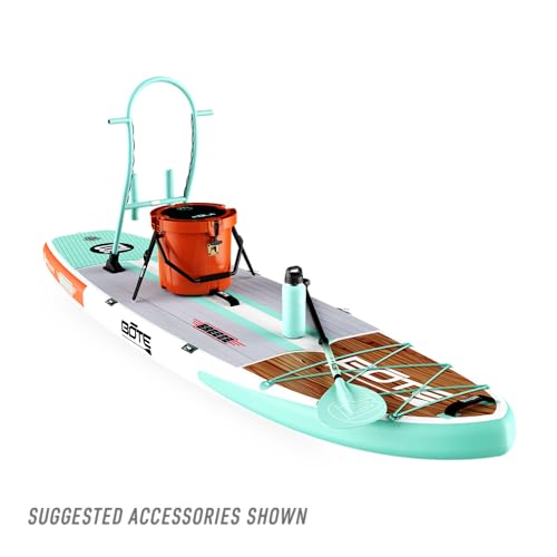 BOTE 10' FT 6" Breeze Aero Inflatable Stand Up Paddle Board, MAGNEPod Compatible Blow Up iSUP Great for Adults Kids Family...