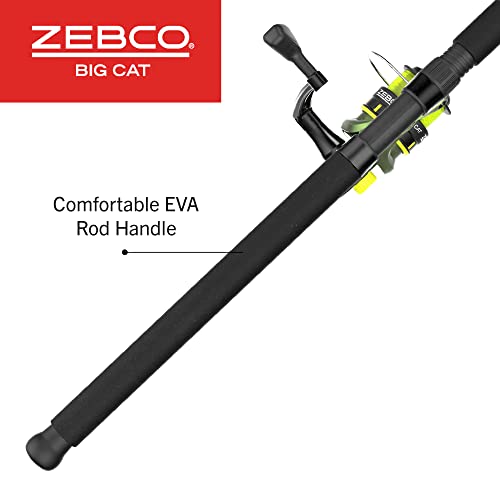 Zebco Big Cat Spinning Reel and Fishing Rod Combo