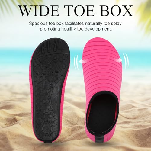 Water Shoes for Women Men Slip-on Barefoot Aqua Yoga Socks for Swim Pool Beach Surf River
