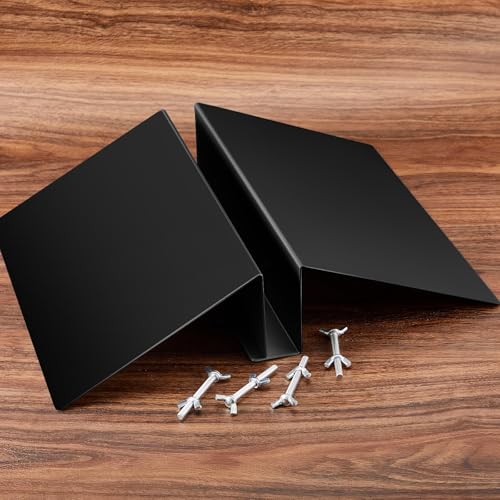 Blulu 1 Pcs Metal Floor Sign Stand Holder M Mount Holder Graphic Floor Standing Display Stand for Composite Foam Board, Ac...
