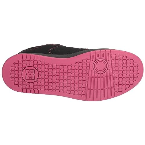 DC Women's Manteca 4 Low Skate Shoe, Battleship/Crazy Pink, 7