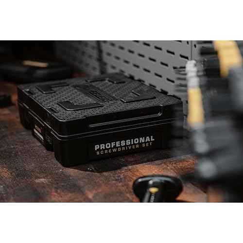 Wheeler Engineering 100-Piece Professional Screwdriver Set with Steel Construction, Metric and Standard Sizes, Storage Case, for Gunsmithing and Maintenance