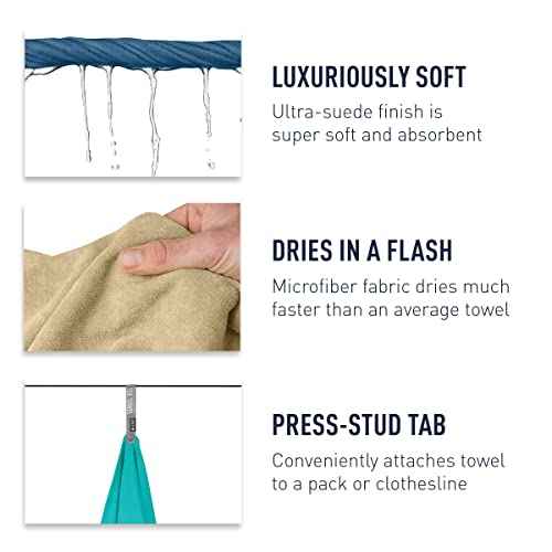 Sea to Summit Tek Towel, Plush Camping and Travel Towel