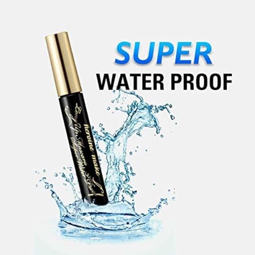 HEROINE MAKE by KISSME Waterproof Mascara Black | Tubing Mascara Volume and Length by Defining Fiber for Long and Curl Eye...