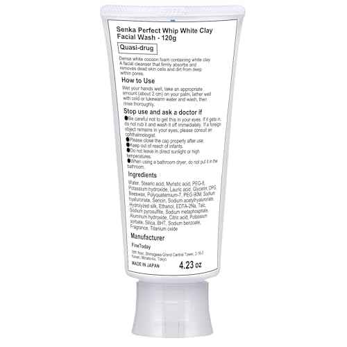 Senka Perfect Whip White Clay n Facial £×ash - 120g Blotting Paper Set