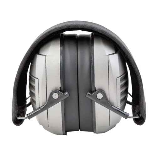 Smith & Wesson M&P Alpha Electronic 23 NRR Hearing Protection with Sound Amplification and Adjustable Earmuffs for Shooting, Hunting and Range