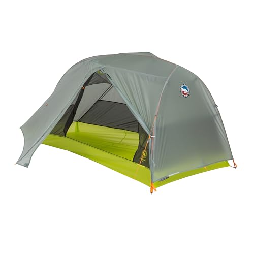 Big Agnes Tiger Wall UL - Ultralight Backpacking Tent, 3-Season Semi-Freestanding Side-Entry Shelter for Camping & Backpac...