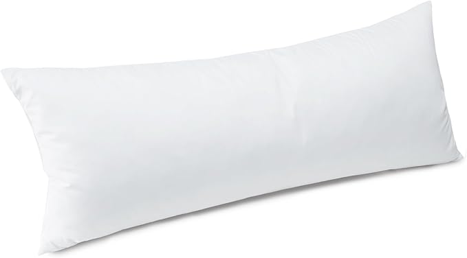 puredown® Feather Down Pillow Insert - 14x36 Throw Pillow, Large Lumbar Pillow Insert for Decorative Throw Pillow, Bed, Couch, and Cushion, Pack of 1