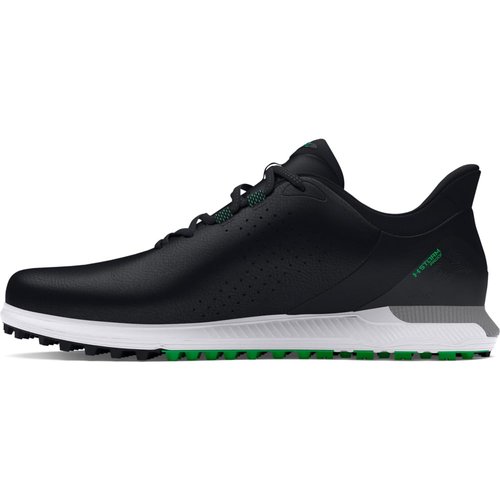 Under Armour Men's Drive Fade Spikeless, (001) Black/Black/Titan Gray, 8, US