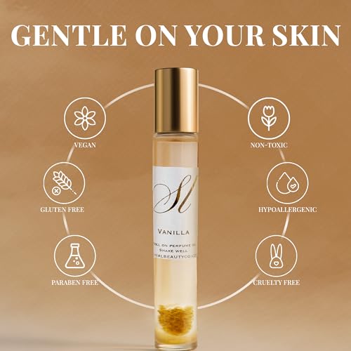 Sophia L Beauty Co. 10ML Pheromone Perfume for Women | Long Lasting Fruity with Green Apple Notes | Portable Roll-On Pheromone Perfum | Natural Coconut Oil Women's (Bartlett Pear)