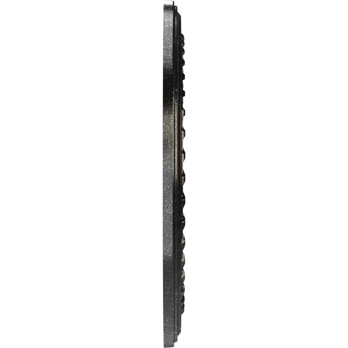 Ekena Millwork 13Od X 3 1/2Id X 3/4P Cole Thermoformed Pvc Ceiling Medallion (Fits Canopies Up To 4 1/4), Textured Metallic Gala