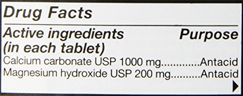 Rolaids Ultra Strength Antacid Chewable Tablets, Mint, 72-Count (Pack of 2)